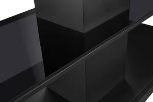 Okap wyspowy Centropolis Premium Glass Black Matt 120 cm