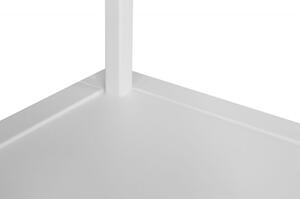 Okap wyspowy Metropolis Premium Glass White Matt 120 cm