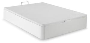 Stelaż ze skrzynią HESTIA marki DREAMEA Play - Biały mat - 140x190 cm