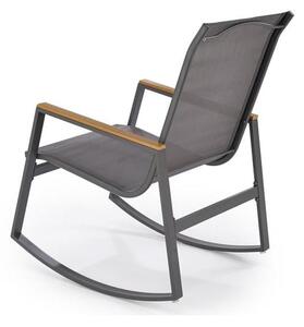 Ogrodowy fotel bujany z siatki | Umeblowana.com