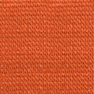 Żagiel przeciwsłoneczny, 160 g/m², pomarańcz, 2,5x4,5 m, hdpe