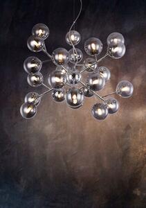 Lampa Wisząca Żyrandol Chromowane Kule Maytoni MOD545PL-24CH Dallas 24xG9 65cm x 146cm chrom