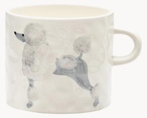 Ręcznie malowany kubek Poodle