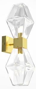 Lampa ścienna Kinkiet Maytoni MOD325WL-02G Coctail time 2xG9 41cm x 11cm złoty