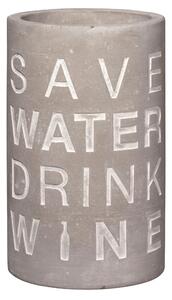 Cooler Save water drink wine RAEDER mantecodesign