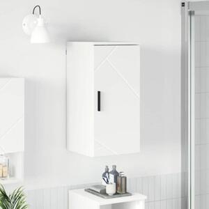 Nowoczesna szafka łazienkowa z dwoma drzwiami, biały, minimalistyczny design