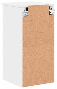 Nowoczesna szafka łazienkowa z dwoma drzwiami, biały, minimalistyczny design