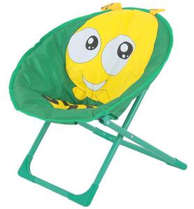 Zielone składane krzesełko dziecięce pszczółka - Bofi