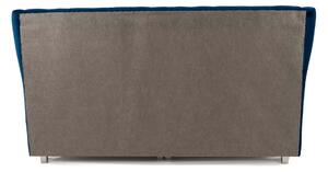 MebleMWM Łóżko kontynentalne z pojemnikiem JOKER, materac, topper | 160x200 | Kolor do wyboru
