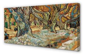 Obraz na płótnie Naprawiający drogę - Vincent van Gogh