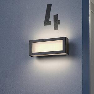 OSRAM Kinkiet zewnętrzny ENDURA STYLE NOVA, aluminiowy / szary / cynkowy, aluminium, nowoczesny