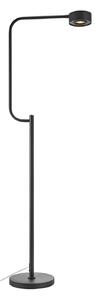 Markslöjd Lampa stojąca LED Hugo, możliwość ściemniania, czarny, biuro, metal