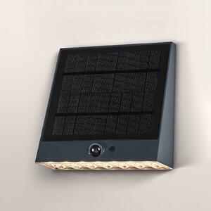 OSRAM Kinkiet ścienny Solar ENDURA STYLE FIN, szara, czujnik, IP54 możliwość ściemniania, aluminiowy / szary / cynkowy, tworzywo sztuczne, nowoczesny