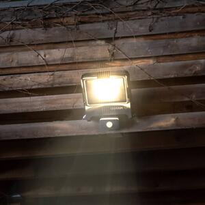 OSRAM Reflektor zewnętrzny ENDURA FLOOD, szary, czujnik 50 W 840 IP44 FLOOD, aluminiowy / szary / cynkowy, aluminium