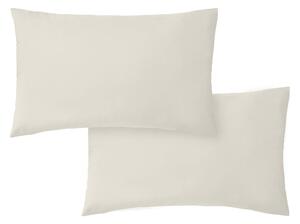 Poszewki na poduszki z perkalu bawełnianego zestaw 2 szt. 50x75 cm Cotton Percale – Bianca