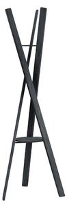 Czarny wieszak z litego drewna dębowego 62x176 cm Rakku – Blomus