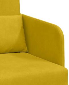 Sofa bed Å»Ã³Åty 65 x 80 x 83 cm aksamit