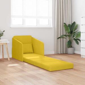 Sofa bed Å»Ã³Åty 65 x 80 x 83 cm aksamit