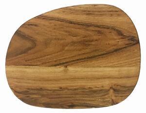 Deska do masła 2 szt. 19cm RAW teak wood AIDA DENMARK mantecodesign