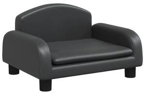 Minimalistyczna czarna kanapa dla dziecka W2-A82