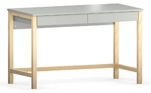 Szare biurko do pokoju dziecięcego 50x100 F4-H37