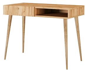 Minimalistyczne skandynawskie biurko 100 cm dąb craft F6-W72
