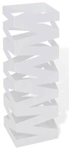 Biały modernistyczny metalowy parasolnik Z4-F27