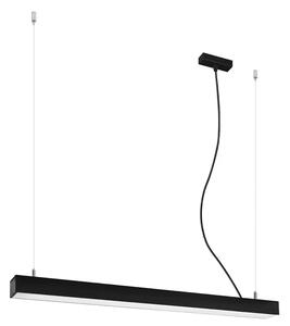 Czarna lampa wisząca z modułem LED 3000 K - 5X EX613 P4-H20