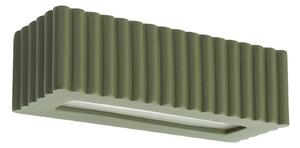 Zielony oliwkowy ceramiczny kinkiet - M167-Kasena F6-M34