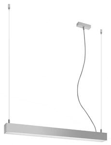 Srebrna lampa wisząca LED nad stół 3000 K - 5X EX615 S7-A53