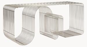 Ławka z metalu Curva
