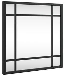 Minimalistyczne lustro z czarną metalową ramą B6-M68