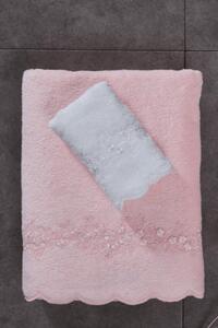 Mały ręcznik SILVIA 30x50cm Różowy