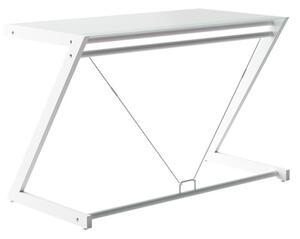 Biurko DD Z-Line Plus white 120 cm białe szkło