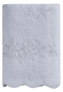 Ręcznik SILVIA 50x100cm z koronką Biały