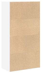 Regał na książki, biały, 60x30x114 cm, materiał drewnopochodny
