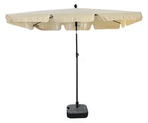 Beżowy Parasol Plażowy Ze Zmianą Kąta Nachylenia M8-G01