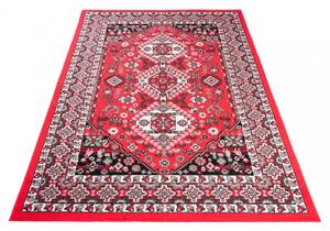Czerwony dywan boho R9-N74