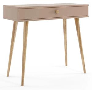 Minimalistyczna Toaletka Konsola Z Szufladą Macchiato B1-Z97