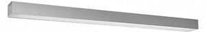 Srebrny liniowy plafon LED biurowy 4000 K - EX624 G5-K25