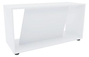 Biały minimalistyczny stolik kawowy R8-T78