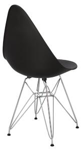 MebleMWM Krzesło Rush DSR czarne