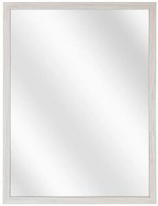 Drewniane lustro minimalistyczne biały dąb F7-R70