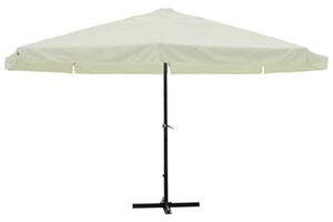 Biały ogrodowy parasol z aluminiową ramą R3-T95