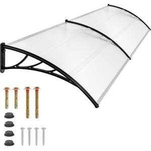 TecTake GmbH daszek nad drzwi balkon zadaszenie - 200 cm