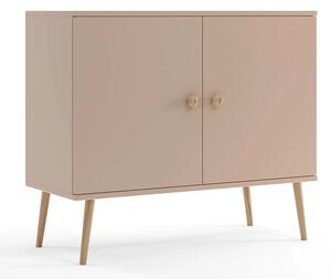 Minimalistyczna komoda na nóżkach macchiato S9-S27
