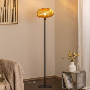 Lampa stojąca Vento Domiluce, mosiężny / złoty, salon / jadalnia, metal, nowoczesny