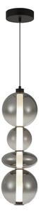 Nowoczesna czarna lampa wisząca - K390 Z1-P14