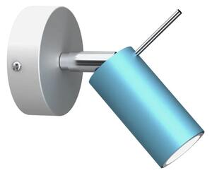 Niebieski metalowy kinkiet - K345 C2-G78