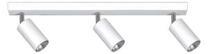 Biała trzypunktowa lampa sufitowa - 4X Biały S891 Z4-R22